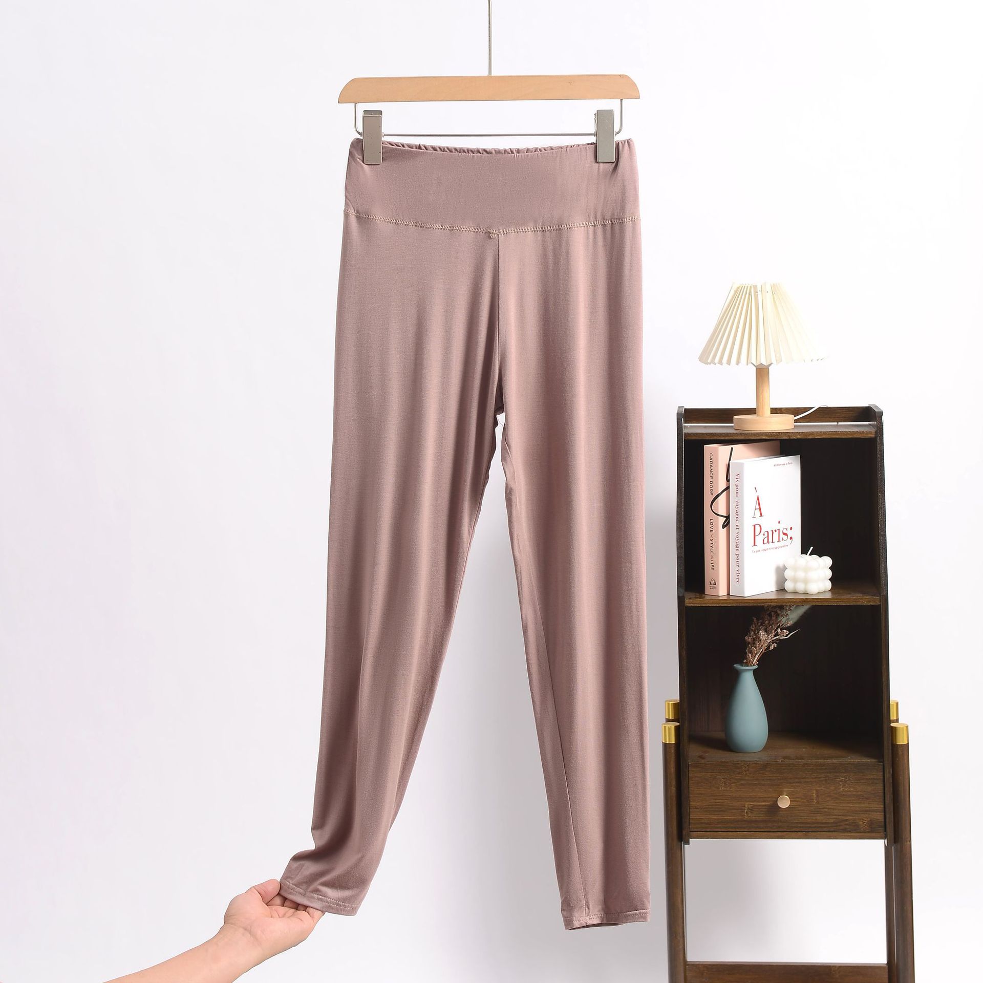 플러스 사이즈 여름 모달 레깅스 하이 웨이스트 배꼽 컨 - Pilates Yoga Leggings 리뷰 및 가격
