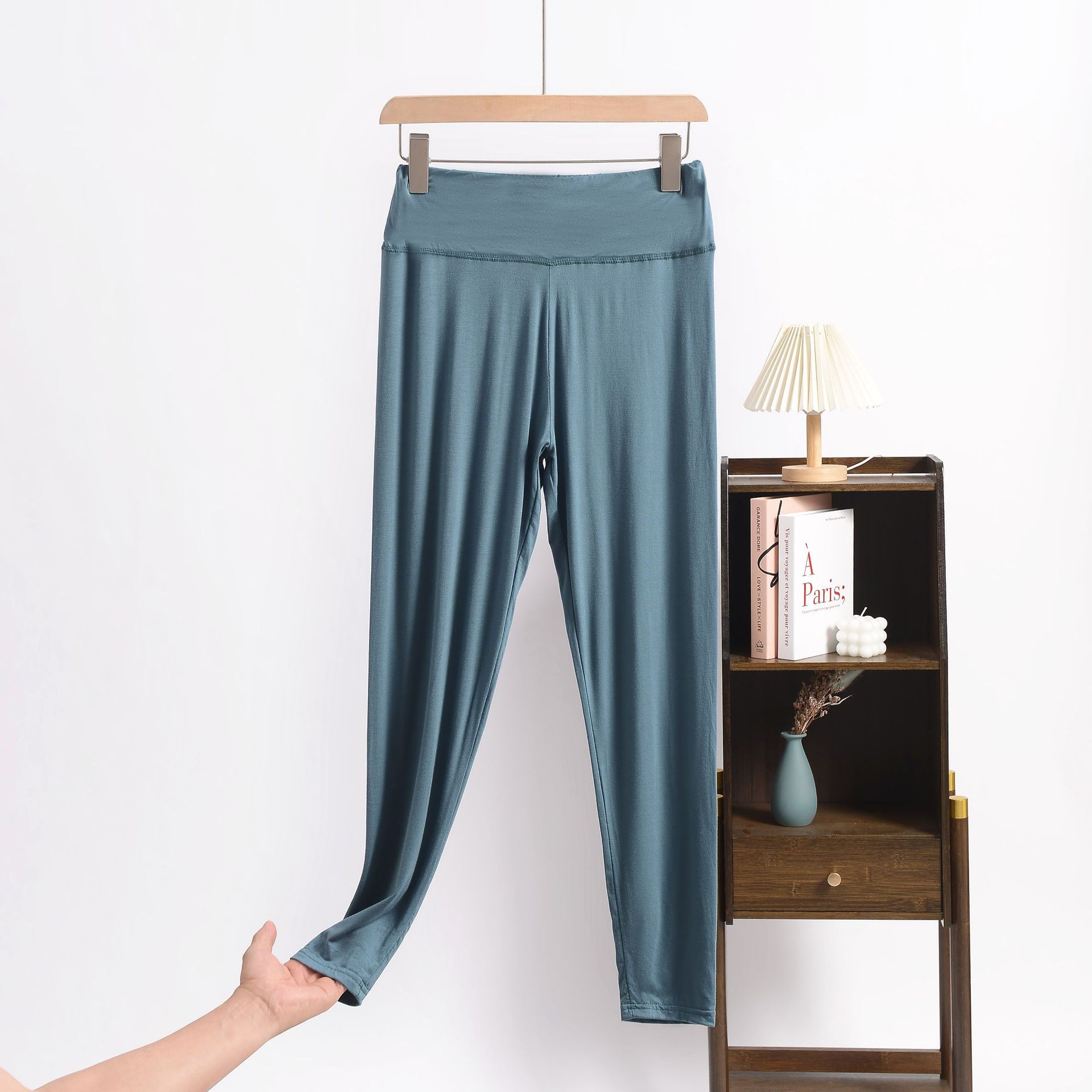 플러스 사이즈 여름 모달 레깅스 하이 웨이스트 배꼽 컨 - Pilates Yoga Leggings 리뷰 및 가격