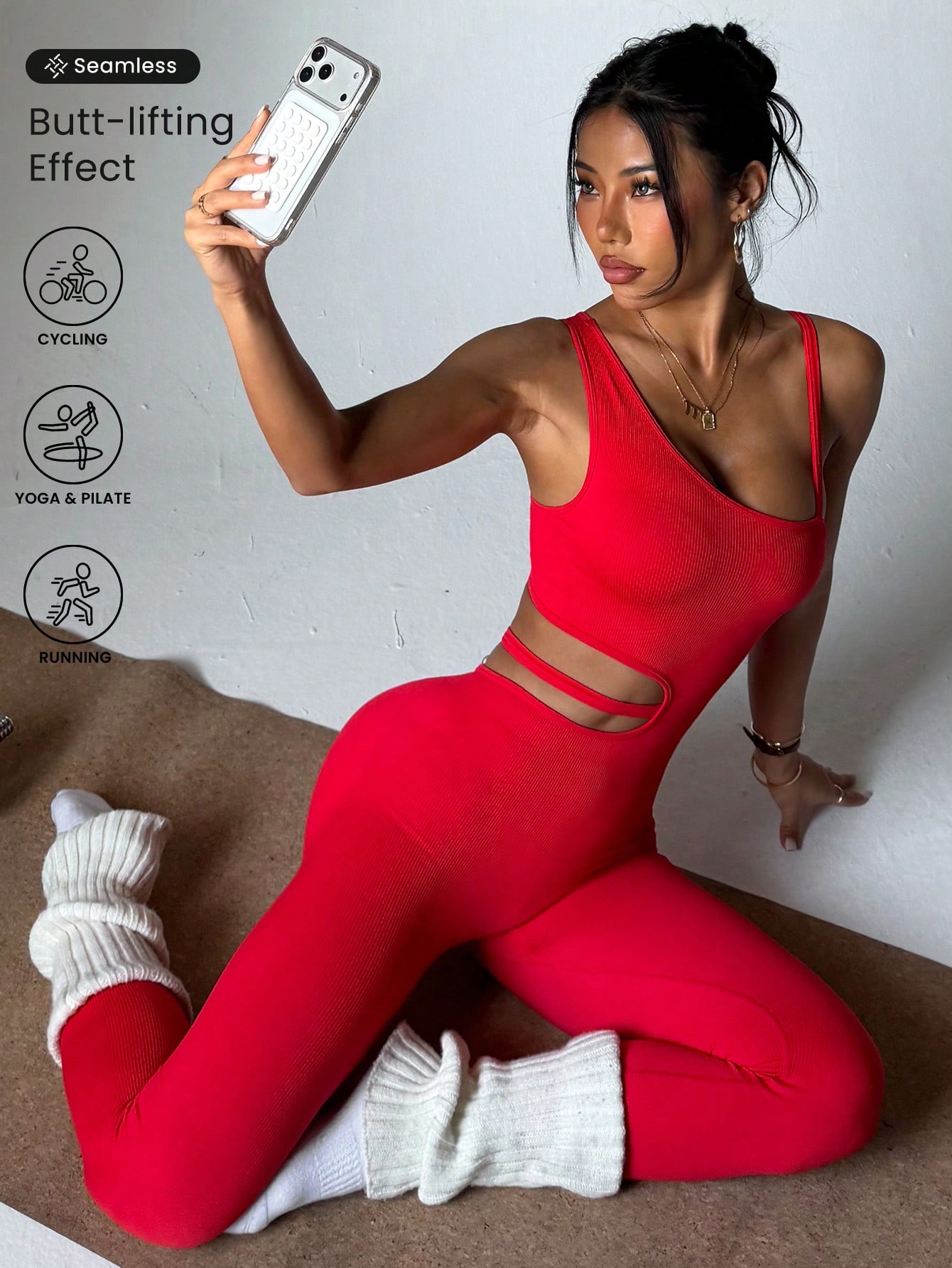 아름다운 등 디자인의 섹시한 원피스 요가 레깅스, 여성 - Pilates Yoga Leggings 리뷰 및 가격