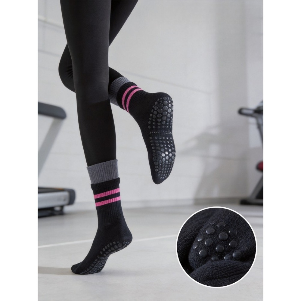 1pc 코튼 통기성 안티 슬립 요가 양말 캐주얼 스트라 - Pilates Yoga Gym 리뷰 및 가격