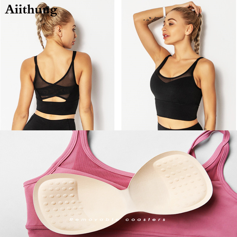 Aiithuug 요가 브래지어 피트니스 셔츠 러닝 탑  - Pilates Yoga Top 리뷰 및 가격