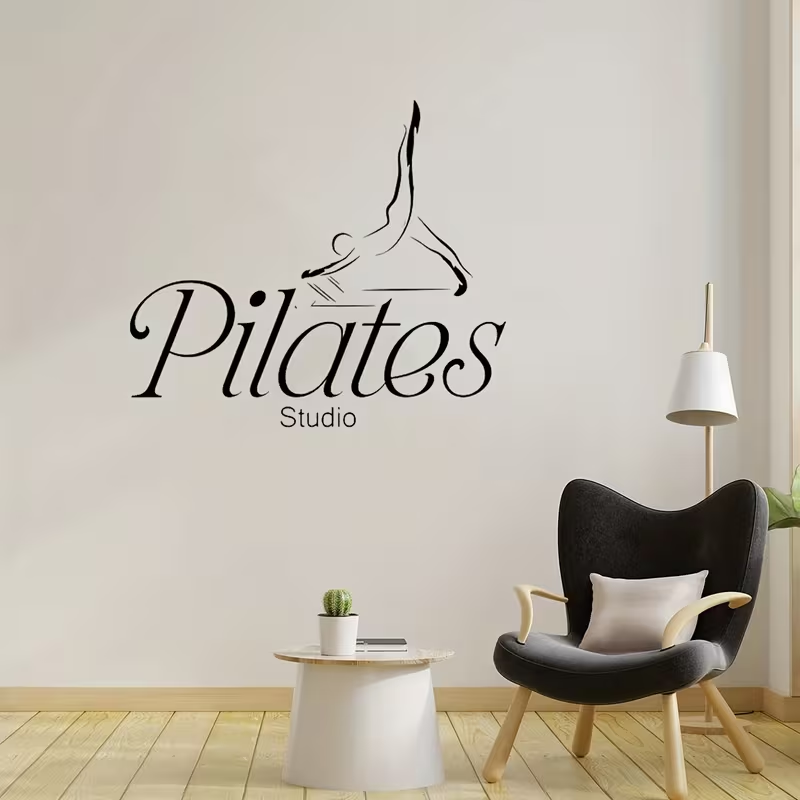 필라테스 스튜디오 스티커 벽 데칼 동기 부여 요가 명언 - Pilates Yoga Quotes 리뷰 및 가격