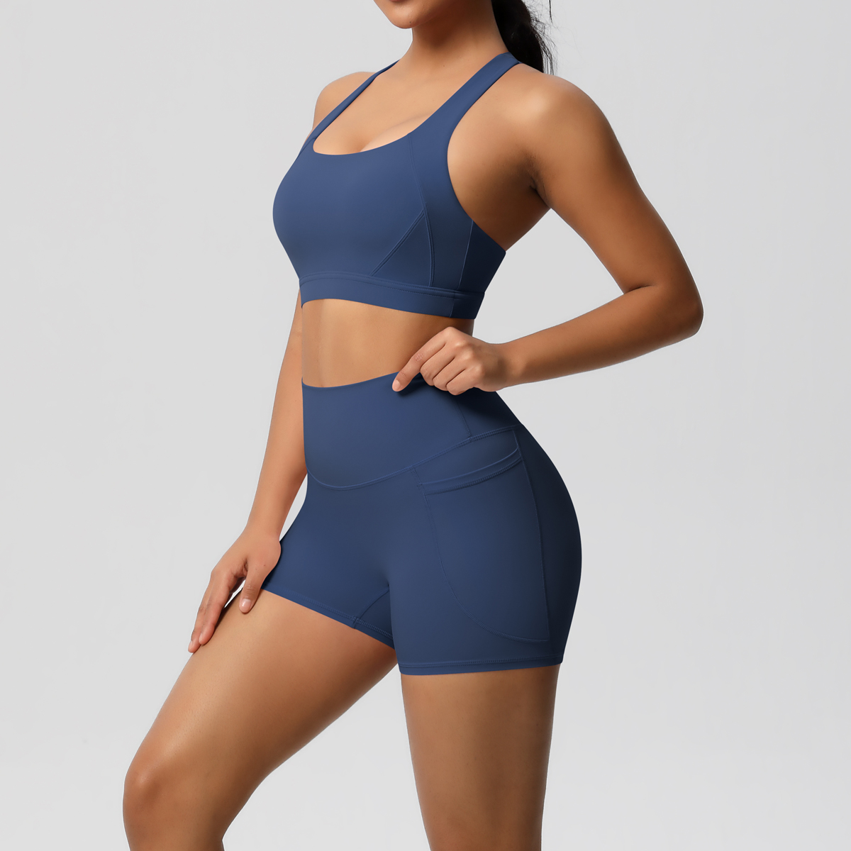 포켓 요가 세트와 2PCS 운동복 체육관 의류 요가 정 - Pilates Yoga Leggings 리뷰 및 가격