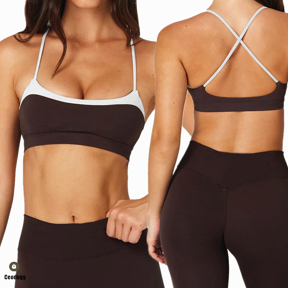 여성용 패드 요가 브라 팬츠 러닝 반바지 콘트라스트 트 - Pilates Yoga Leggings 리뷰 및 가격